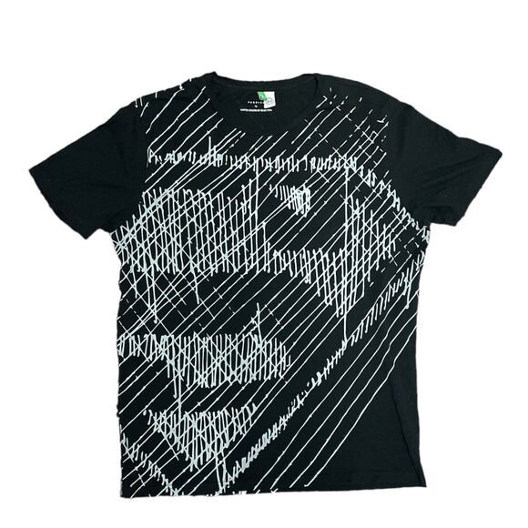 United Colors of Benetton DC Comics Graphic Tee Shirt Superman Black L - Picture 1 of 5